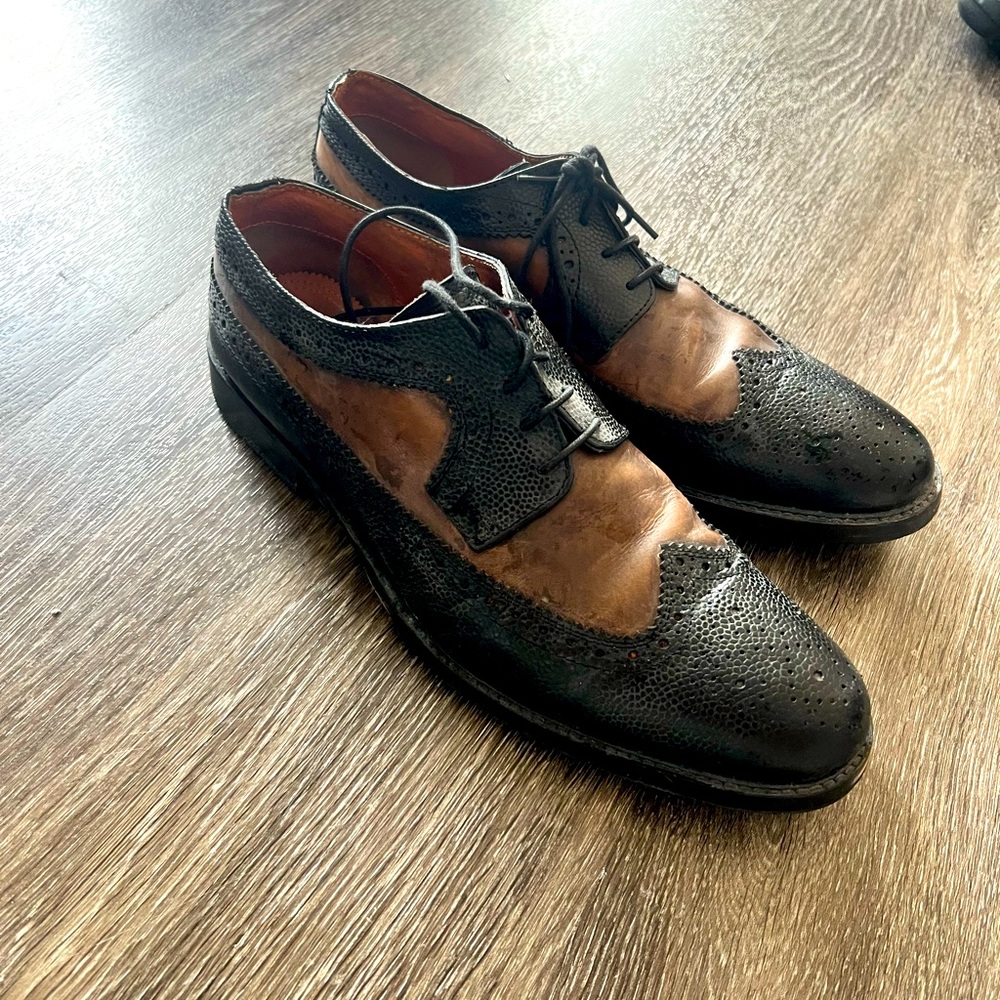 Ben Shermans - Brown/Black Leather (Lightly Used)